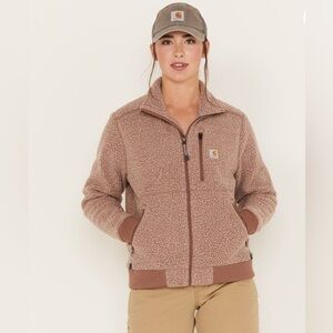 Carhartt Women's Brown Teddy Jacket